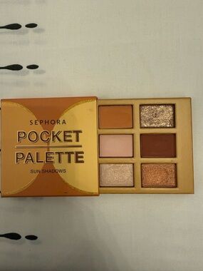 Sephora Gold & Bronze Pocket Palette - Sun Shadows